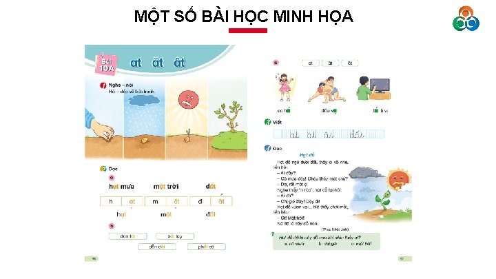 MỘT SỐ BÀI HỌC MINH HỌA 