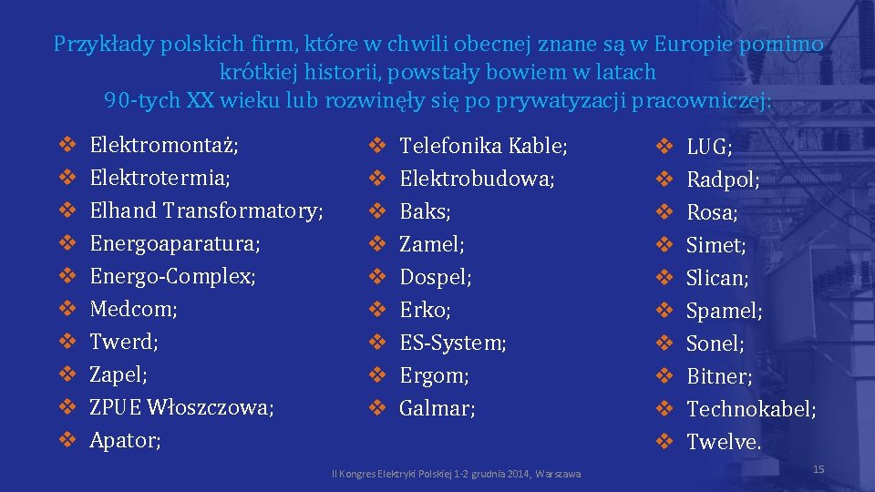 Przykłady polskich firm, które w chwili obecnej znane są w Europie pomimo krótkiej historii,