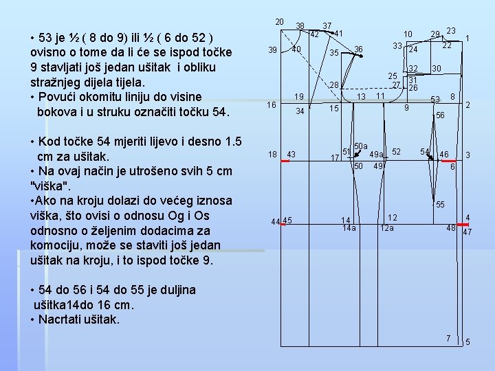 20 • 53 je ½ ( 8 do 9) ili ½ ( 6 do