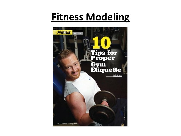 Fitness Modeling 