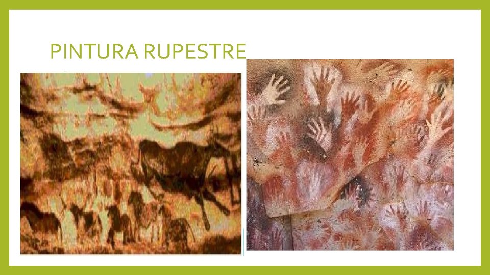 PINTURA RUPESTRE 