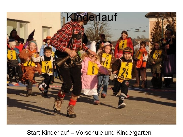 Kinderlauf Start Kinderlauf – Vorschule und Kindergarten 