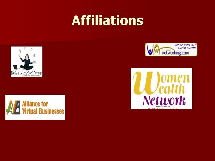 Affiliations 