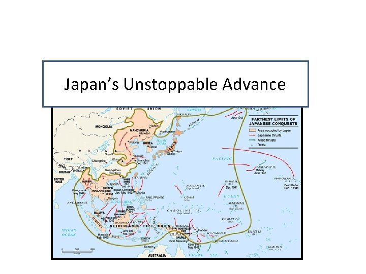 Japan’s Unstoppable Advance 