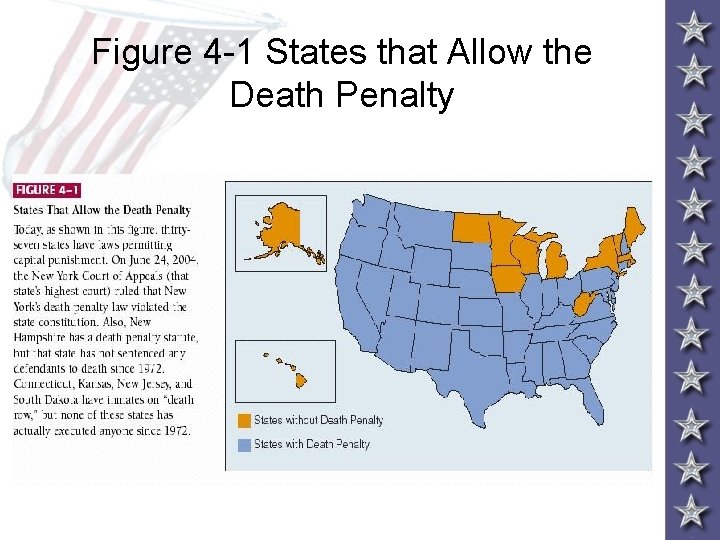 Figure 4 -1 States that Allow the Death Penalty 