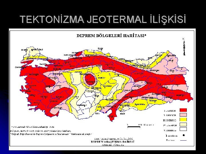 TEKTONİZMA JEOTERMAL İLİŞKİSİ 