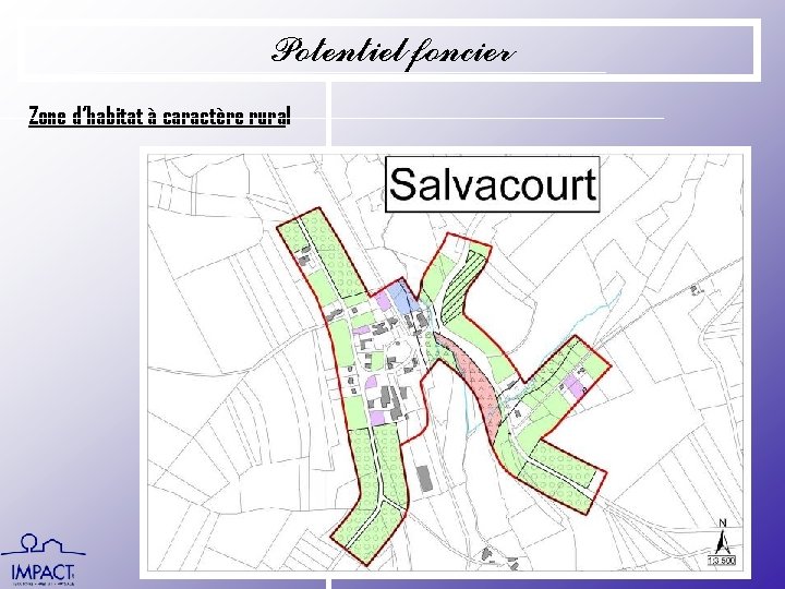 Potentiel foncier Zone d’habitat à caractère rural 