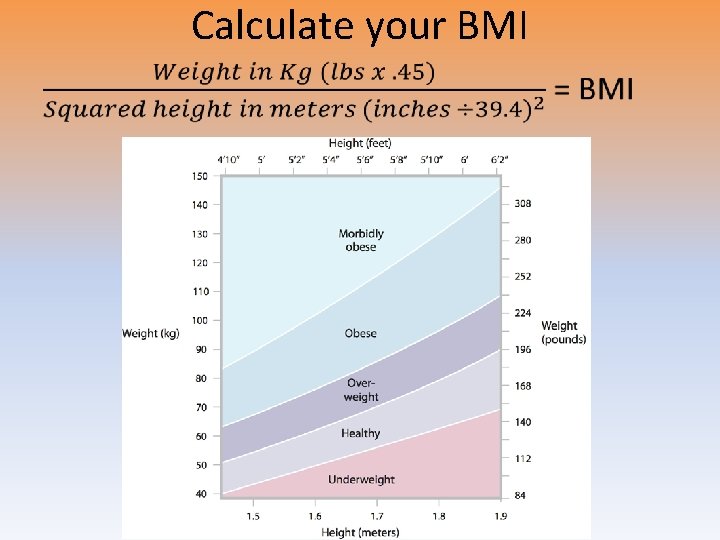 Calculate your BMI • 