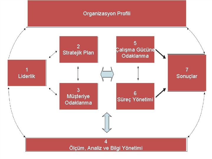 Organizasyon Profili 2 Stratejik Plan 5 Çalışma Gücüne Odaklanma 1 Liderlik 7 Sonuçlar 3