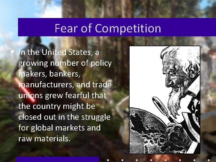 Fear of Competition § In the United States, a growing number of policy makers,