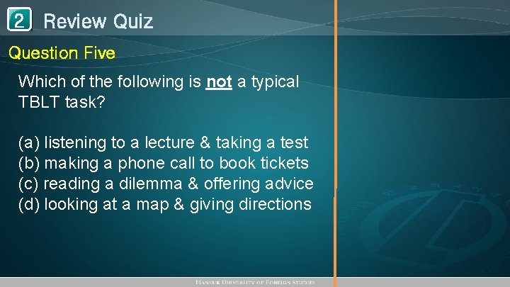 1 Review Quiz 2 Question Five Which of the following is not a typical