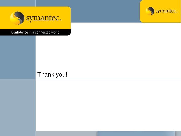 Thank You Thank you! 