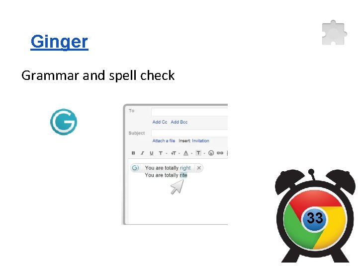 Ginger Grammar and spell check 33 