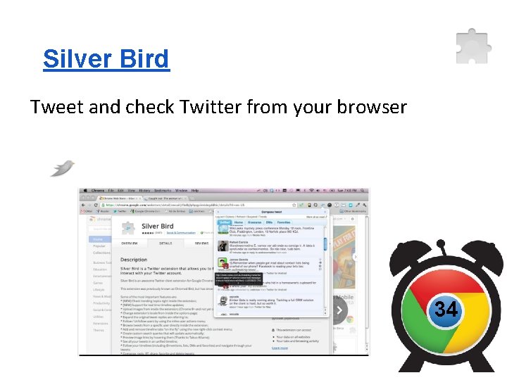 Silver Bird Tweet and check Twitter from your browser 34 