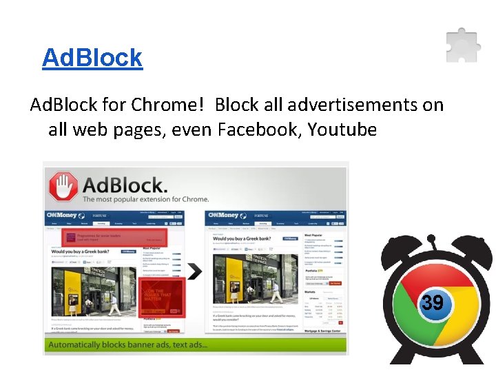 Ad. Block for Chrome! Block all advertisements on all web pages, even Facebook, Youtube