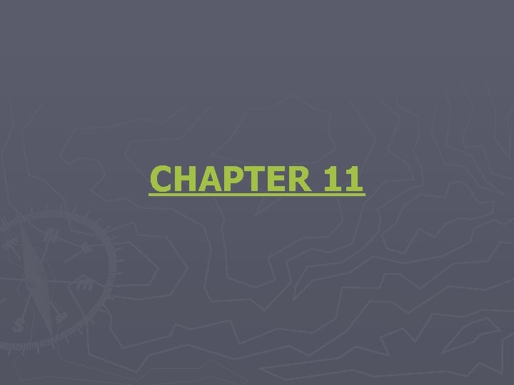 CHAPTER 11 