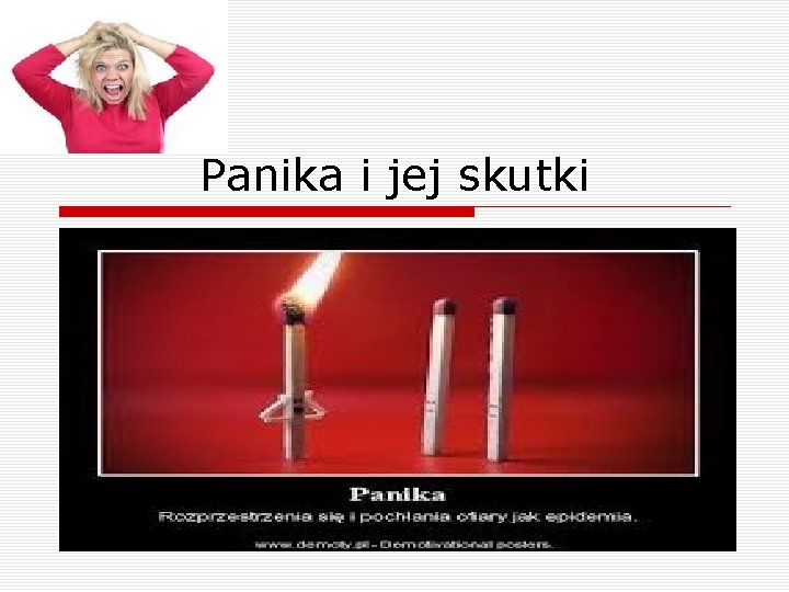 Panika i jej skutki 