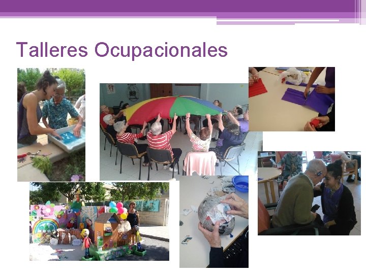 Talleres Ocupacionales 