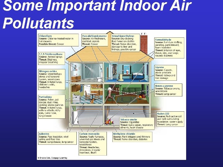 Some Important Indoor Air Pollutants 