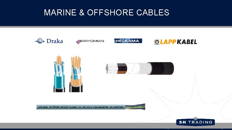 MARINE & OFFSHORE CABLES 