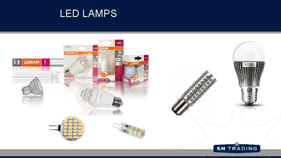 LED LAMPS. 