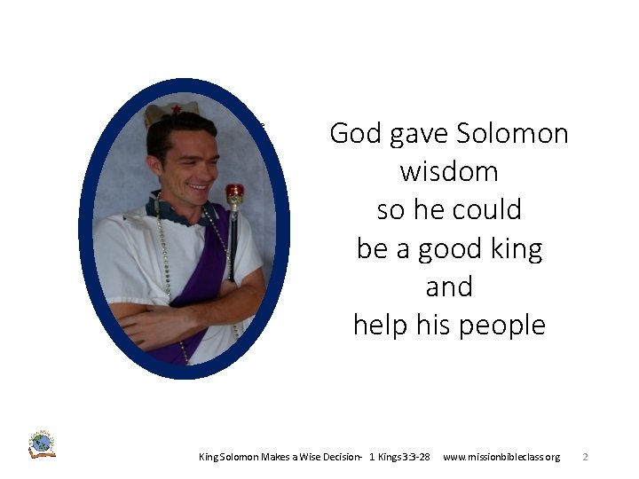 1. When Solomon became king he prayed to God and said, “Oh, Lord, I 1. When Solomon became king he prayed to God and said, “Oh, Lord, I