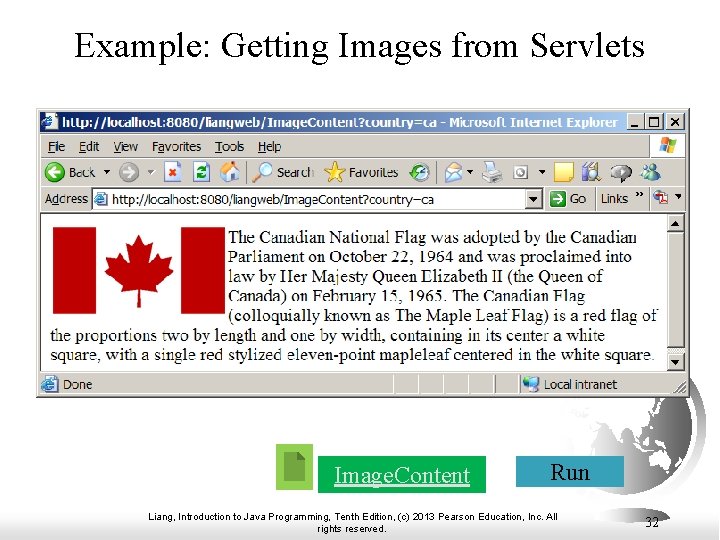 Chapter 37 Servlets Liang Introduction to Java Programming