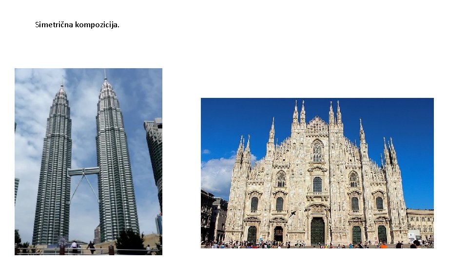 Simetrična kompozicija. 