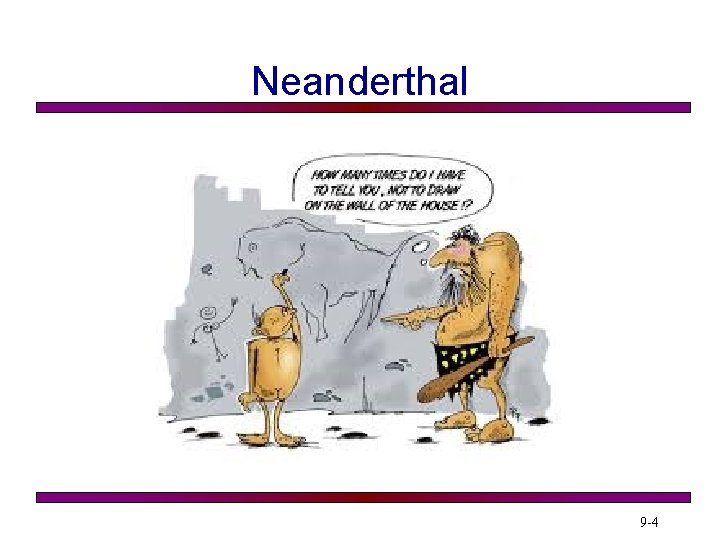 Neanderthal 9 -4 