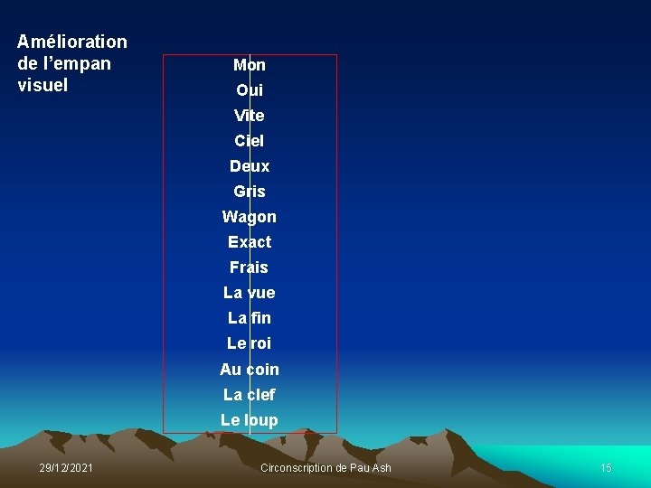 Amélioration de l’empan visuel Mon Oui Vite Ciel Deux Gris Wagon Exact Frais La