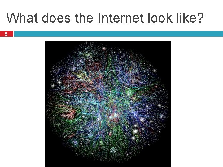 What does the Internet look like? 5 