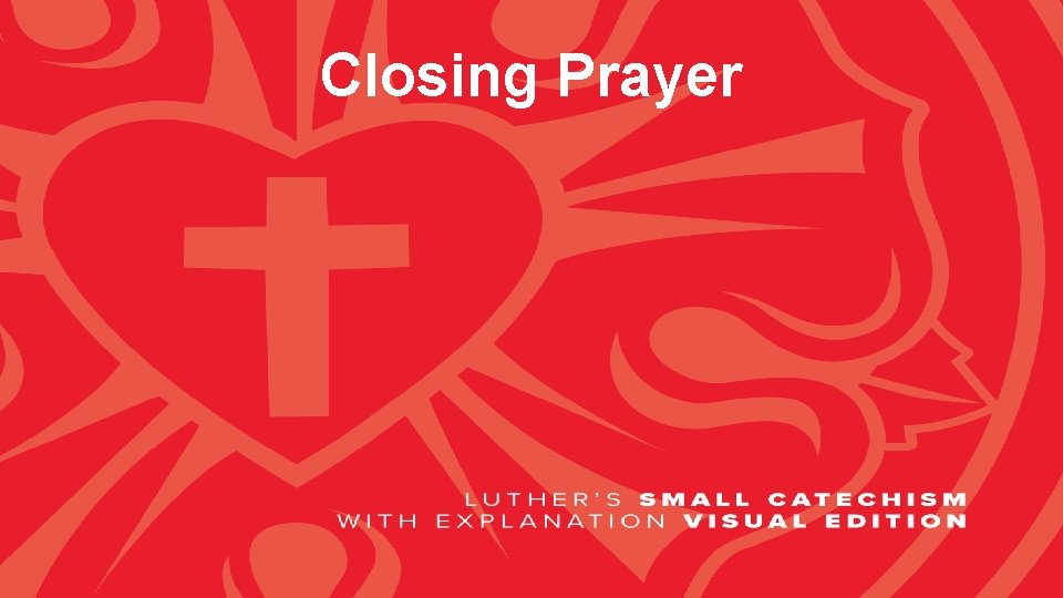 Closing Prayer 