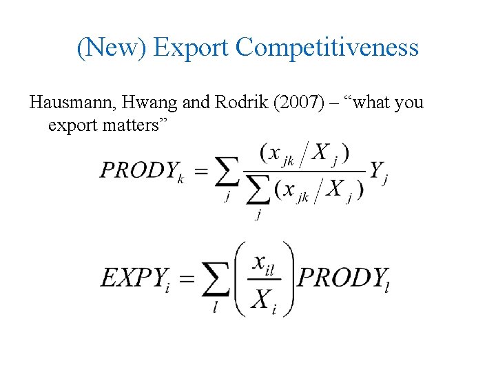 The Impact of Trade Facilitation Mechanisms on Export
