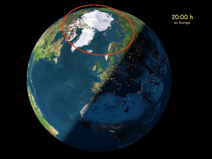 20: 00 h en Europe 