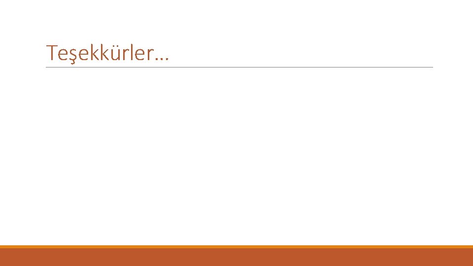 Teşekkürler… 