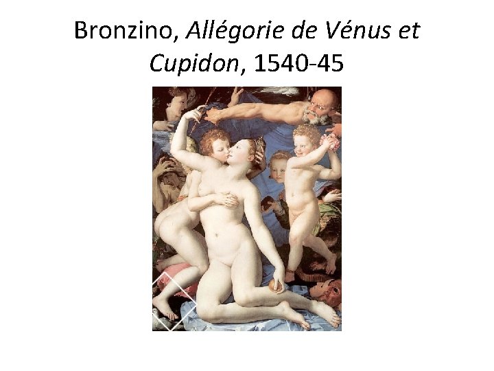 Bronzino, Allégorie de Vénus et Cupidon, 1540 -45 