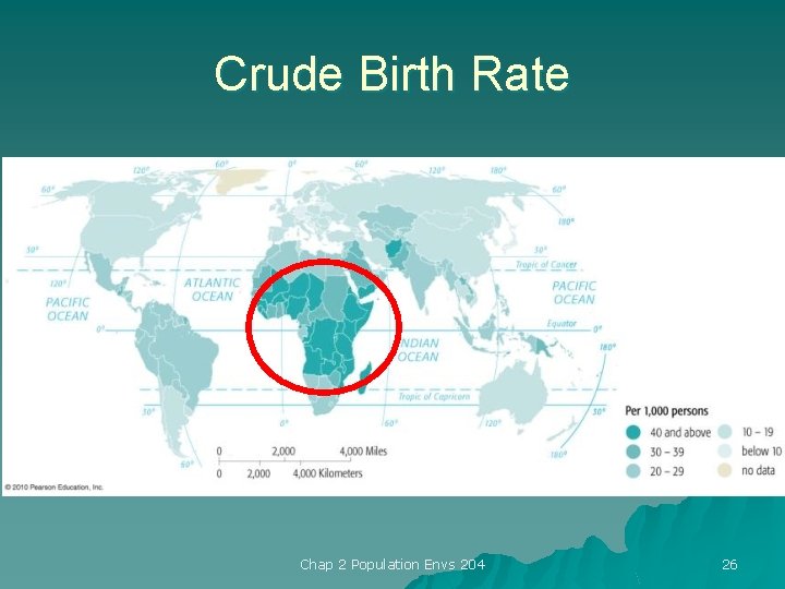 Crude Birth Rate Chap 2 Population Envs 204 26 