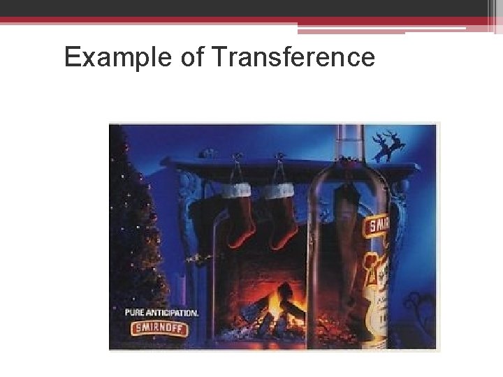 Example of Transference . 