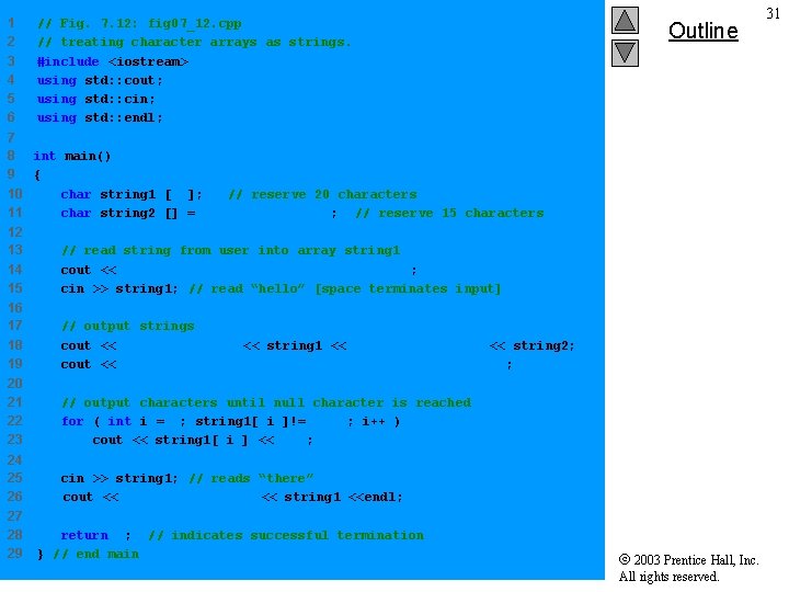 1 2 3 4 5 6 // Fig. 7. 12: fig 07_12. cpp //