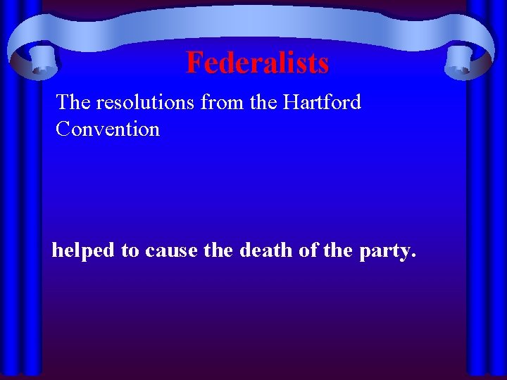 Unit 4 Review Jefferson and the Era of