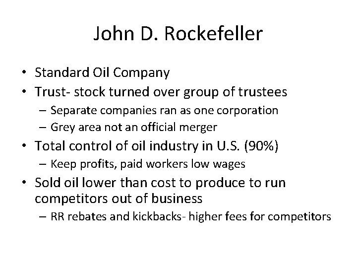 Big Business Emerges Were they Robber Barons or