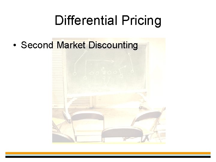 Differential Pricing • Second Market Discounting 