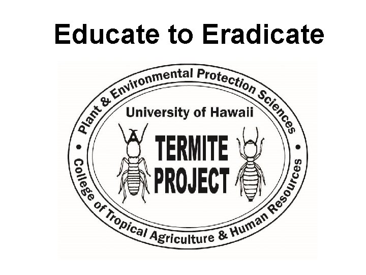 Educate to Eradicate 