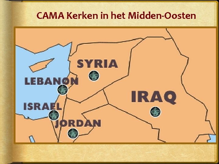 CAMA Kerken in het Midden-Oosten 