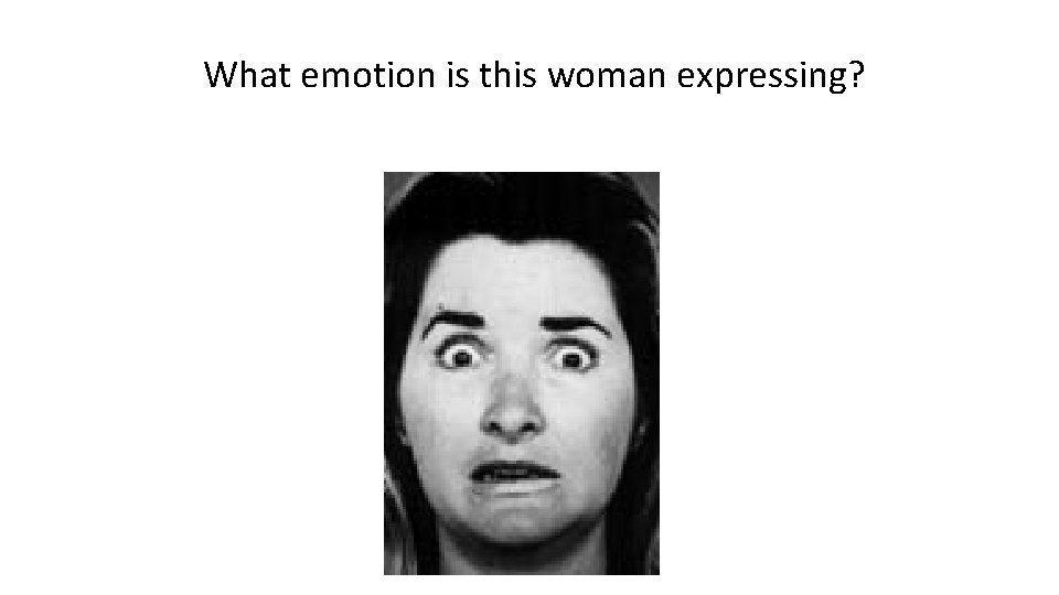 What emotion is this woman expressing? 