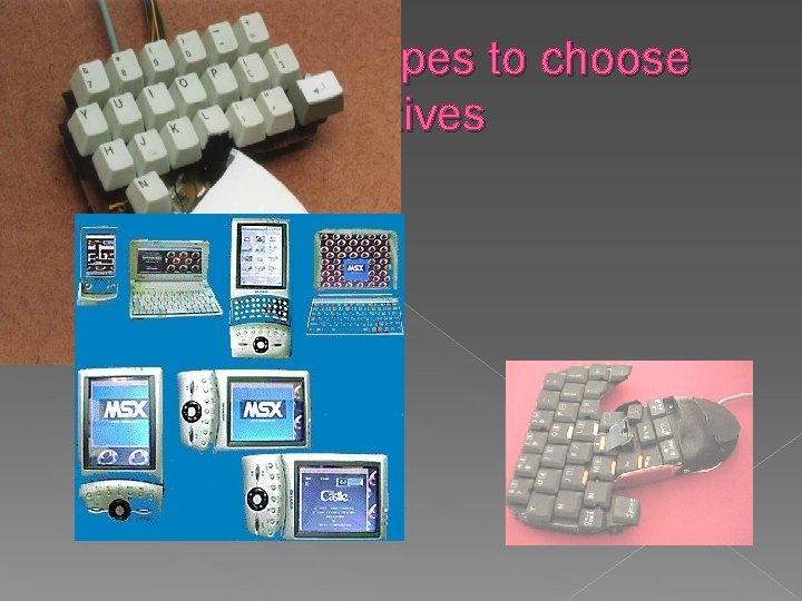 Testing prototypes to choose among alternatives 