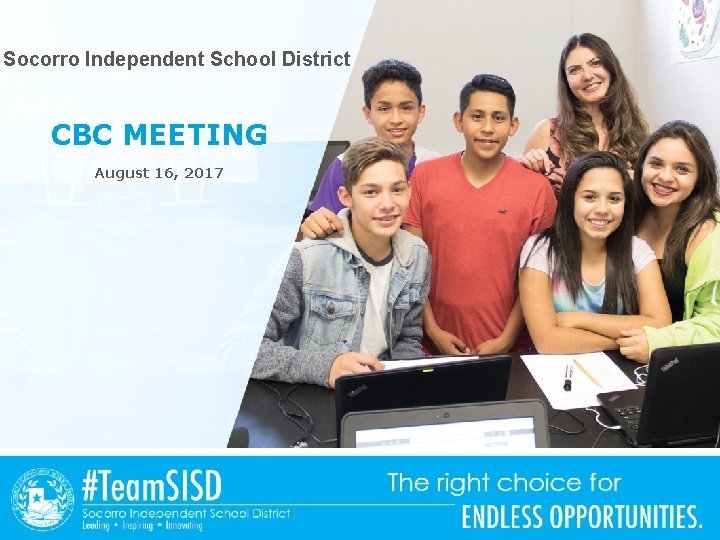 Socorro Independent School District CBC MEETING August 16, 2017 