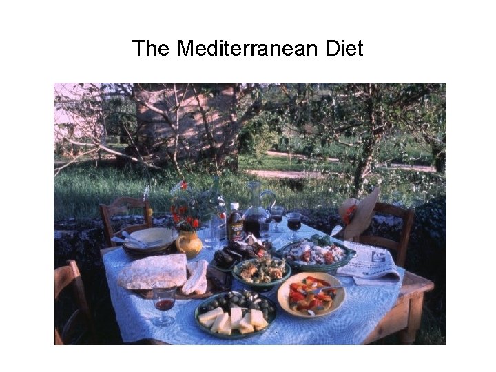 The Mediterranean Diet 