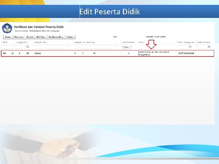 Edit Peserta Didik 