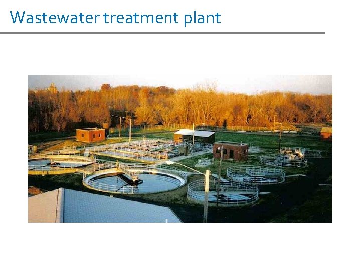 Wastewater treatment plant 